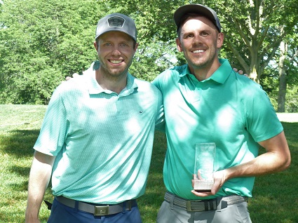 A Flight Champ Michael Mangan & Runner Up Greg Clark