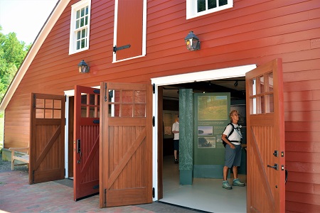 Exterior of Visitor Center 