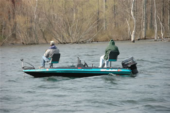 Fishing at the Manasquan Reservoir