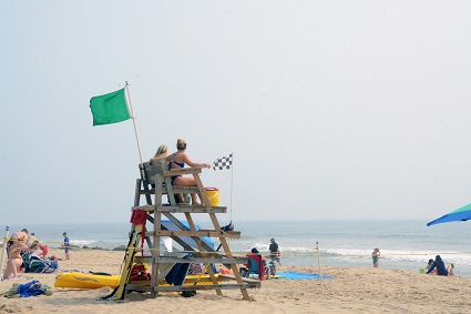 lifeguards at Seven Presidents Oceanfront Park  