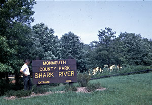 Shark River Park Entrance in 1965