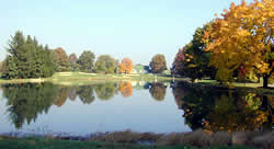 pond at hominy hill golf course